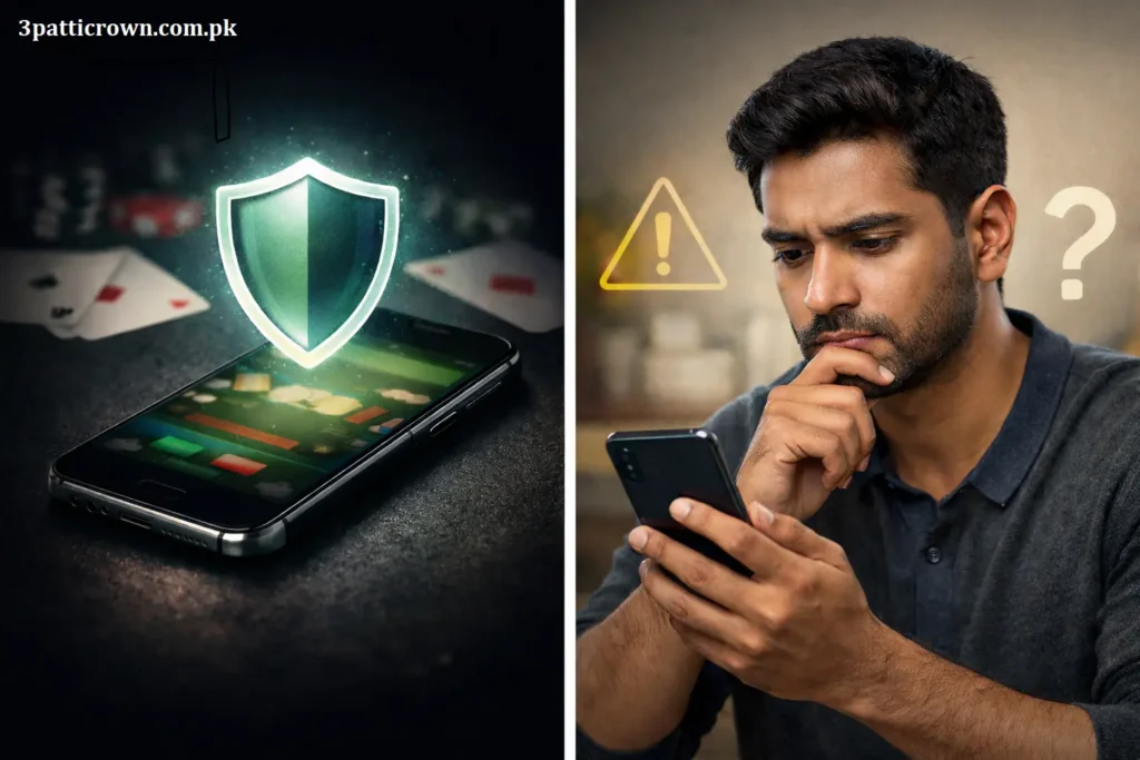 Is 3 Patti Crown safe to use in Pakistan?